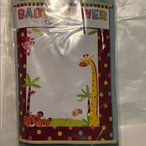 Baby shower decorations animals all genders kit ☘️ Party supplies. - Picture 3 of 7